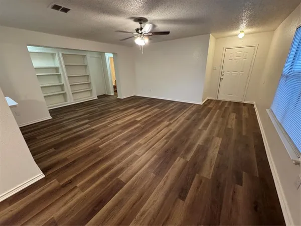 wooden floor in an empty room