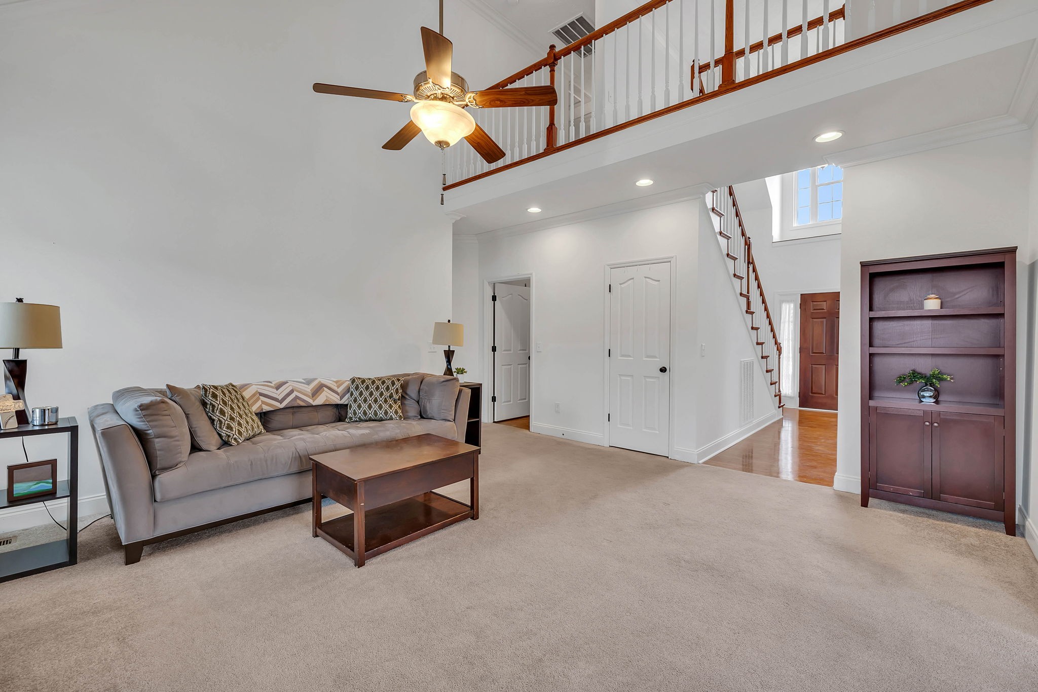 3309 Cornerstone Drive Murfreesboro, TN 37128 - Photo 19 of 43 a living room with furniture and a ceiling fan