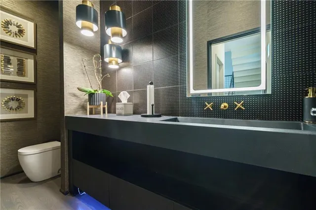 a bed room with a bed window and a couch