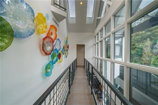 a kitchen with a sink cabinets and counter space
