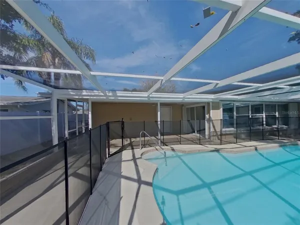 a house view with a seating space