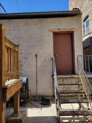 a view of a building with many windows