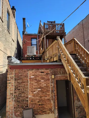 a sign on the side of a building