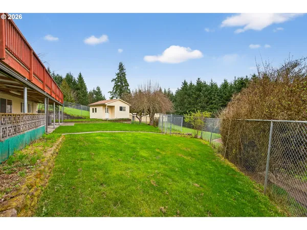 a view of a volley ball court
