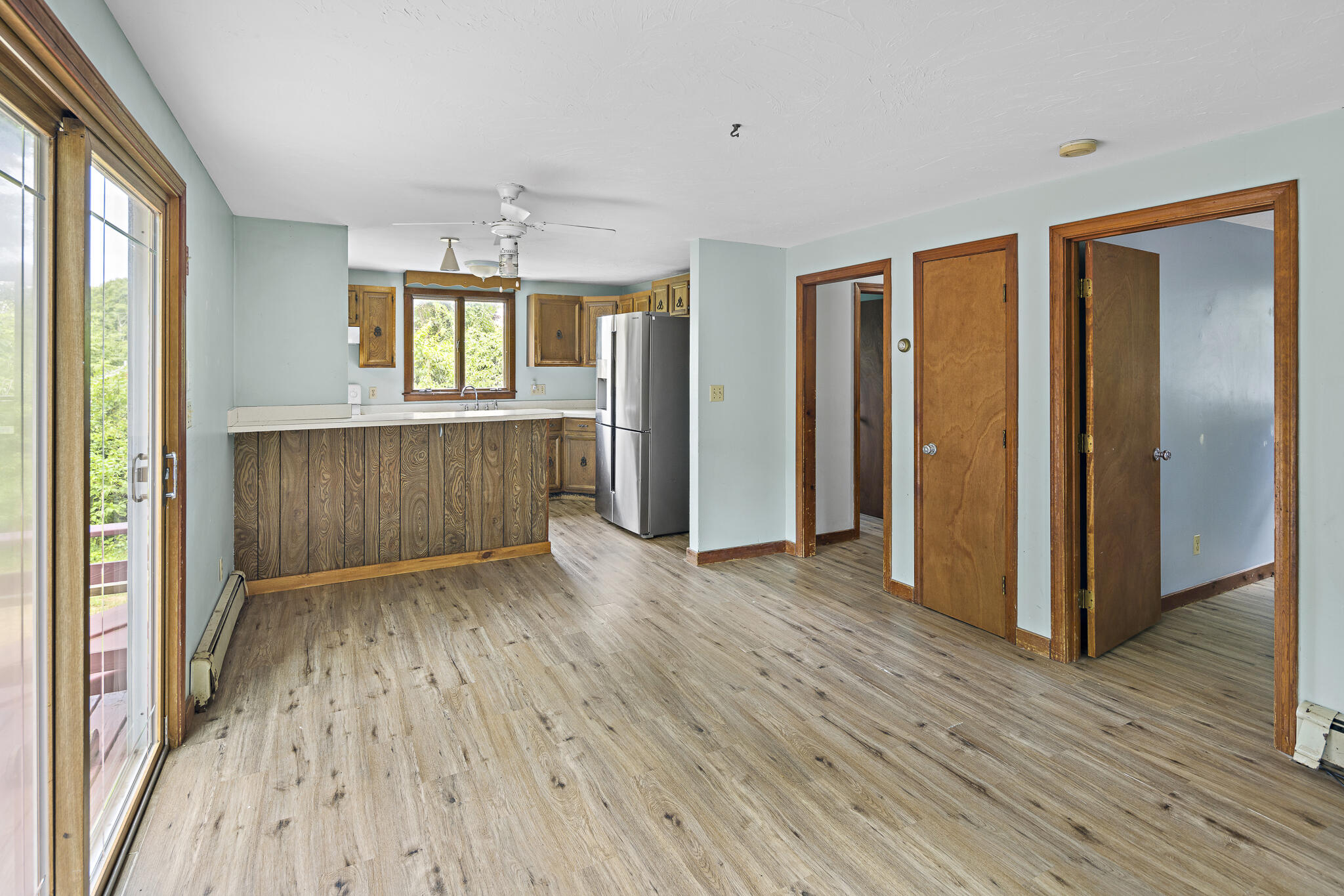 Kitchen-living/dining area