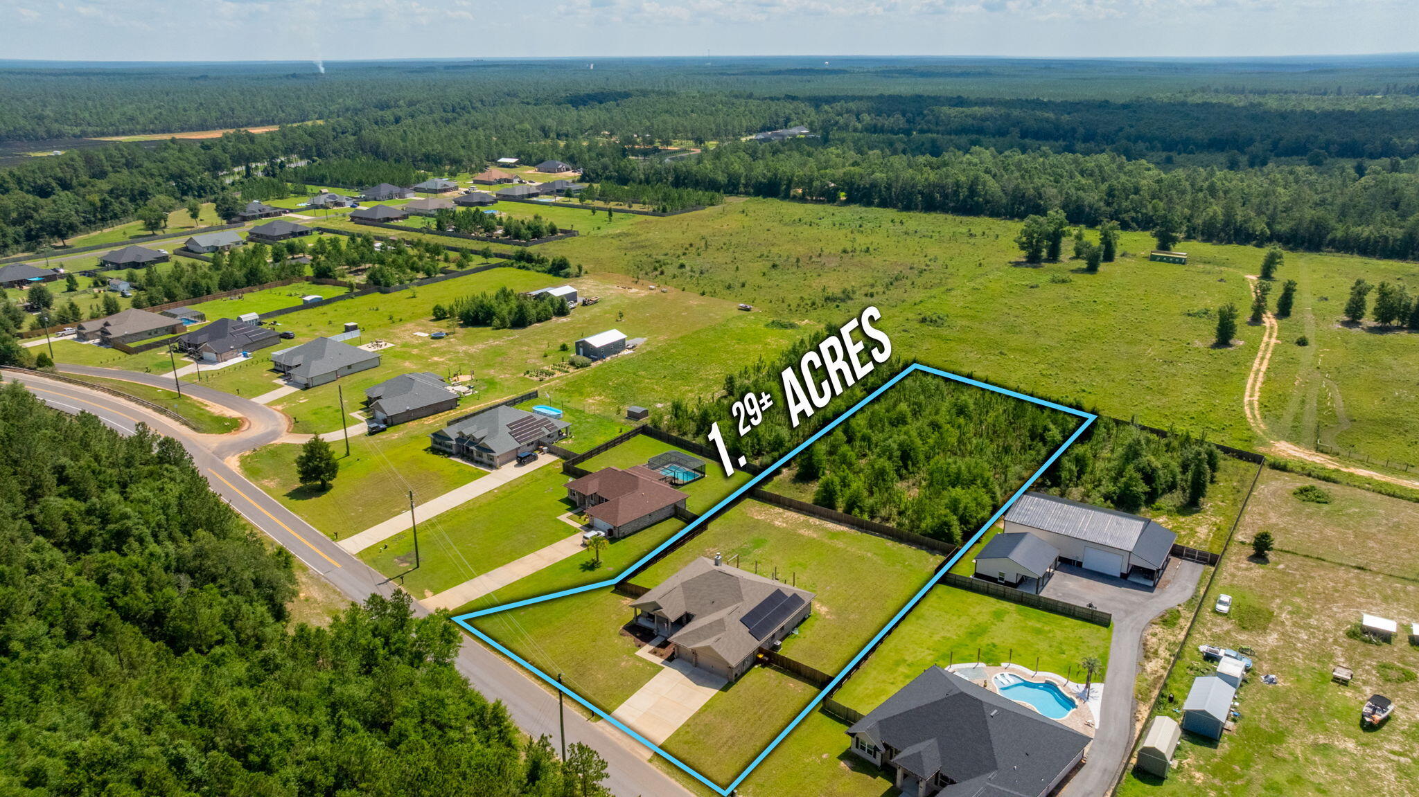 5488 South A Jones Road Milton, FL 32583 - Photo 51 of 51 Drone