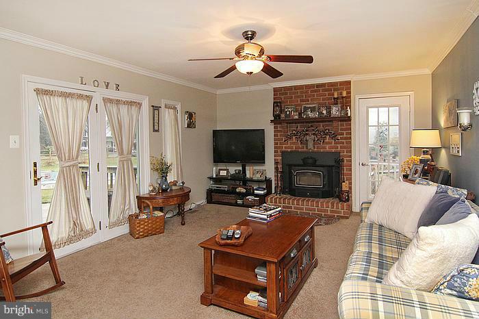 3226 Wheatfield Road Finksburg, MD 21048 - Photo 7 of 26 Family Room w/French doors to deck and porch