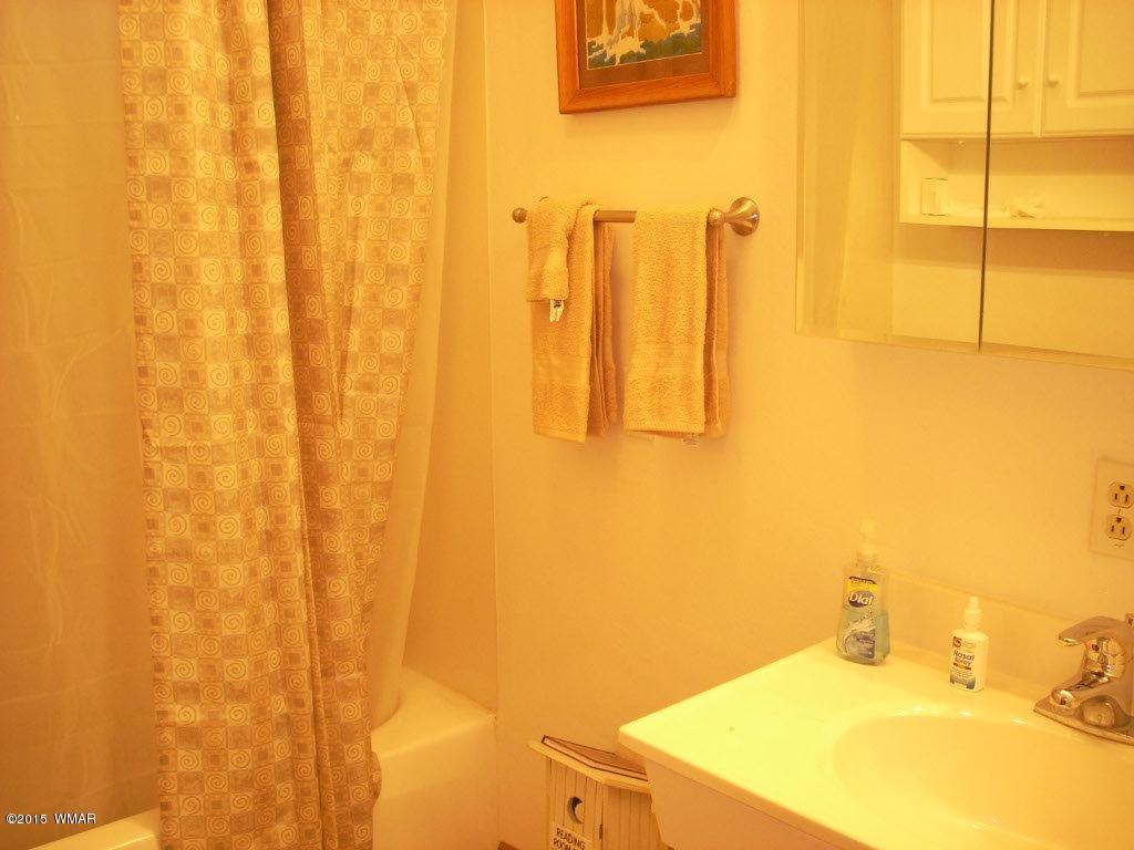 2963 Hunters Road Overgaard, AZ 85933 - Photo 15 of 19 a bathroom with a sink and a mirror