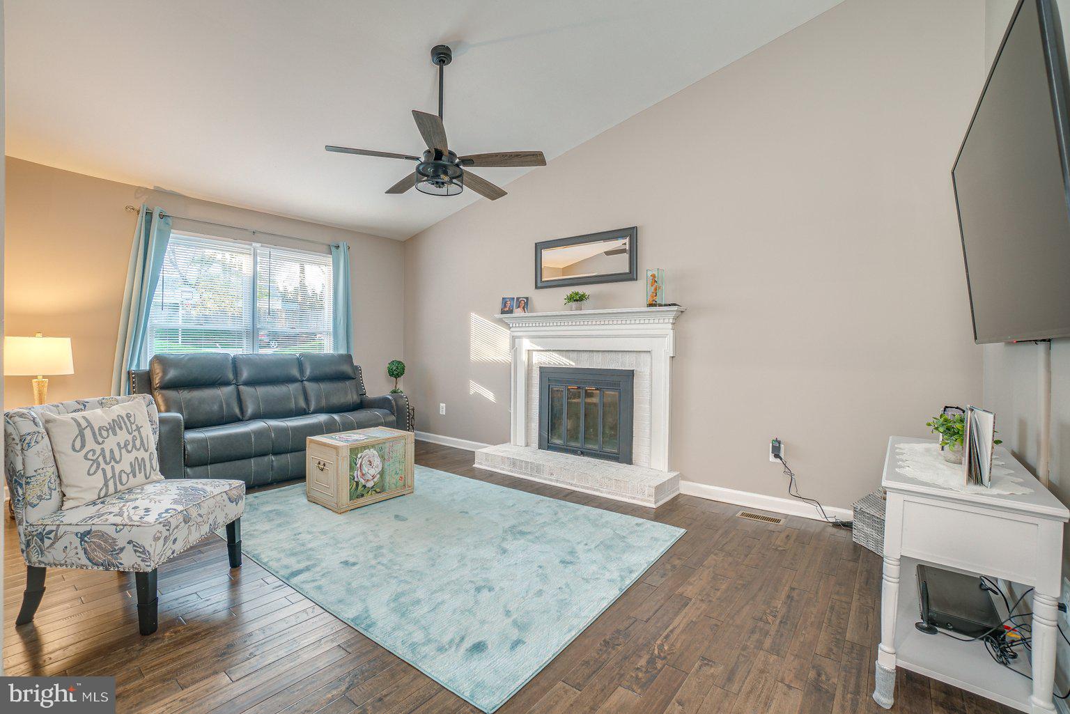 9316 Ramblebrook Road Baltimore, MD 21236 - Photo 14 of 41 Family Room With Wood Burning Fireplace