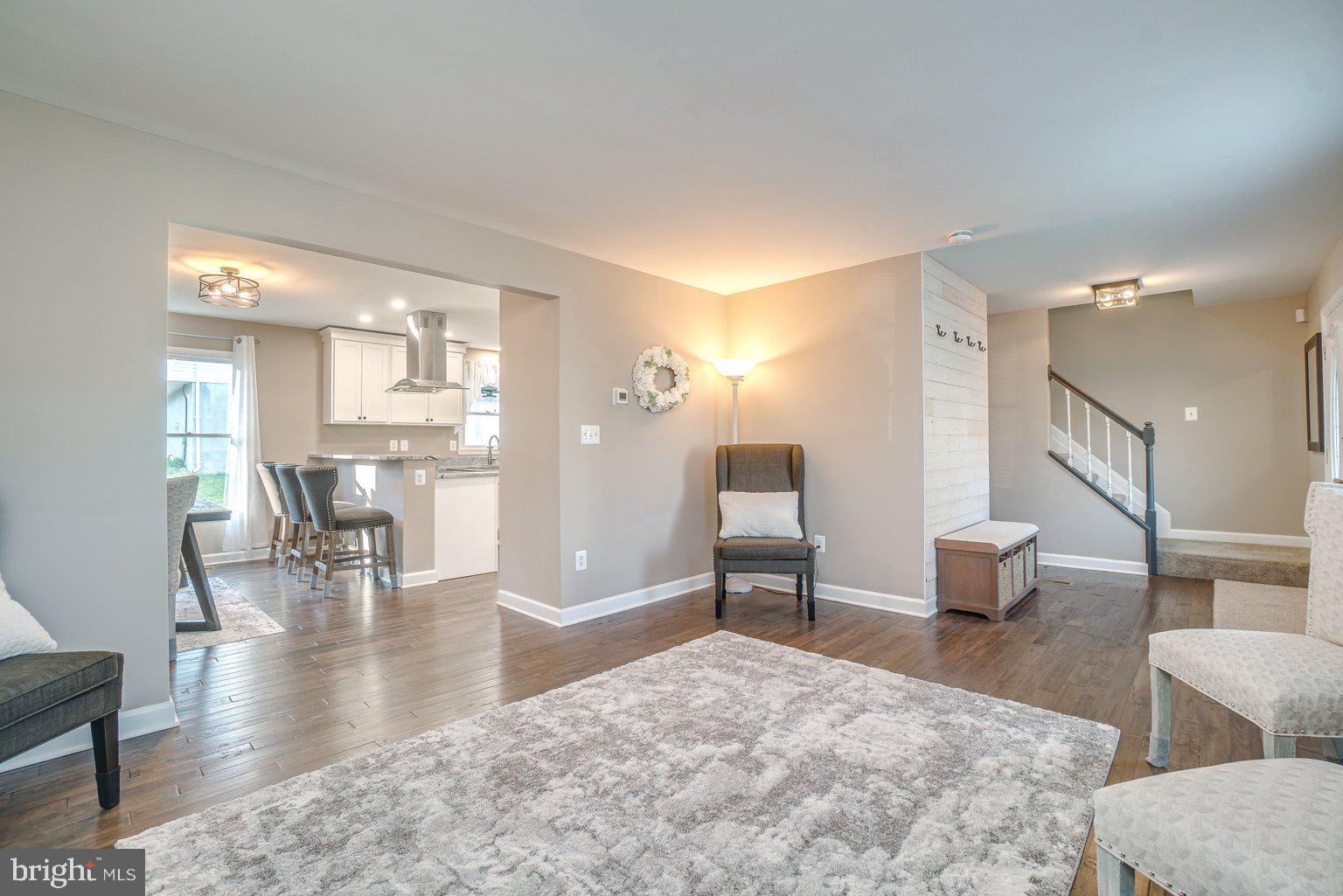 9316 Ramblebrook Road Baltimore, MD 21236 - Photo 5 of 41 Gleaming Engineered Hardwood Floors