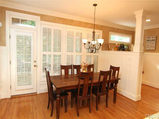 7305 Sparhawk Road Wake Forest, NC 27587 - Photo 9 of 25 BEAUTIFUL SUNLIT BREAKFAST ROOM WITH ACCESS TO OUTDOOR LIVING AREA. Breakfast Area