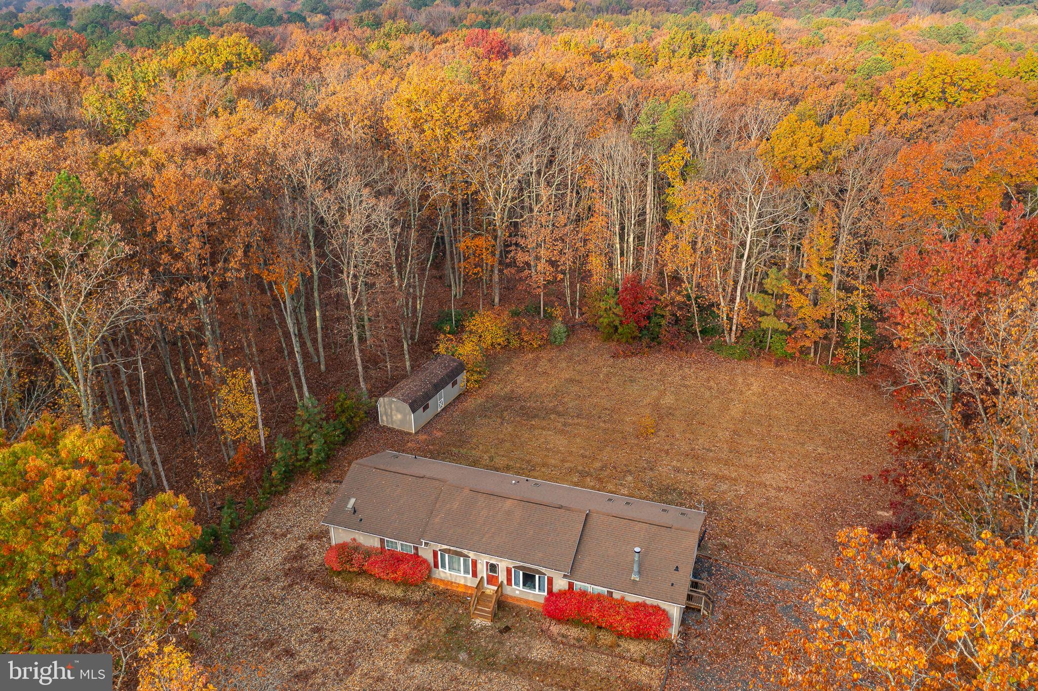11601 Orange Plank Road Locust Grove, VA 22508 - Photo 35 of 36 Aerial view at the back of the parcel