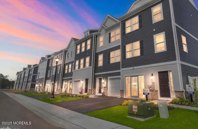 a building view with a outdoor space