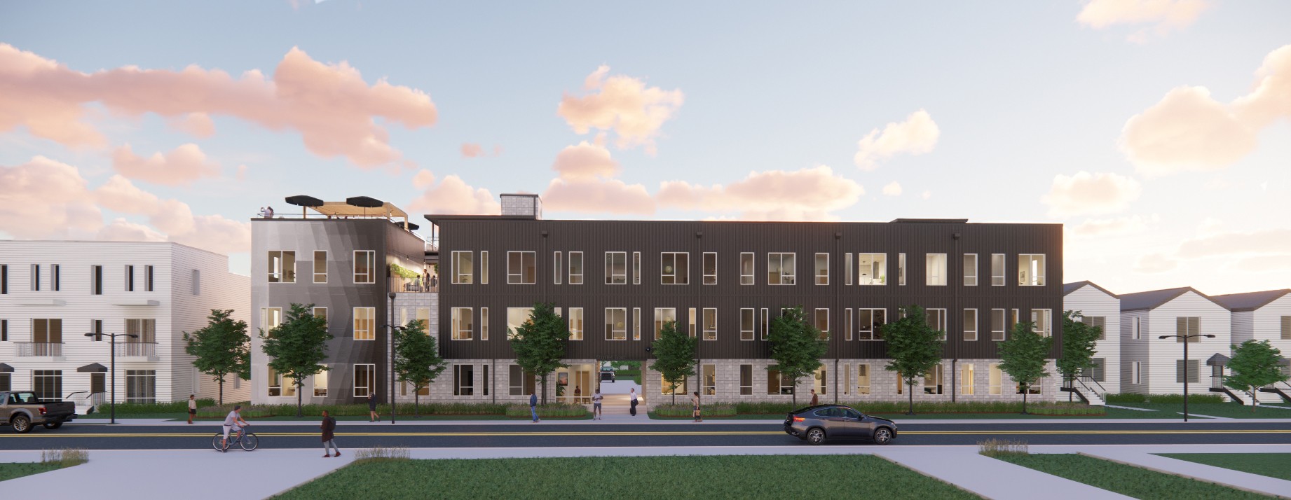 1310 Lischey Avenue, Unit 304 Nashville, TN 37207 - Photo 1 of 4 a front view of a multi story building