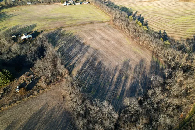 a view of a lake with a mountain