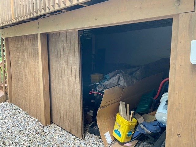 656 Stoner Road Clinton, OH 44216 - Photo 24 of 30 Storage under front porch