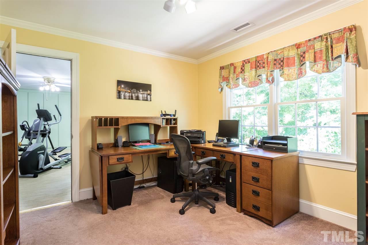 1812 Albacore Lane Raleigh, NC 27612 - Photo 19 of 30 a view of a workspace with a window
