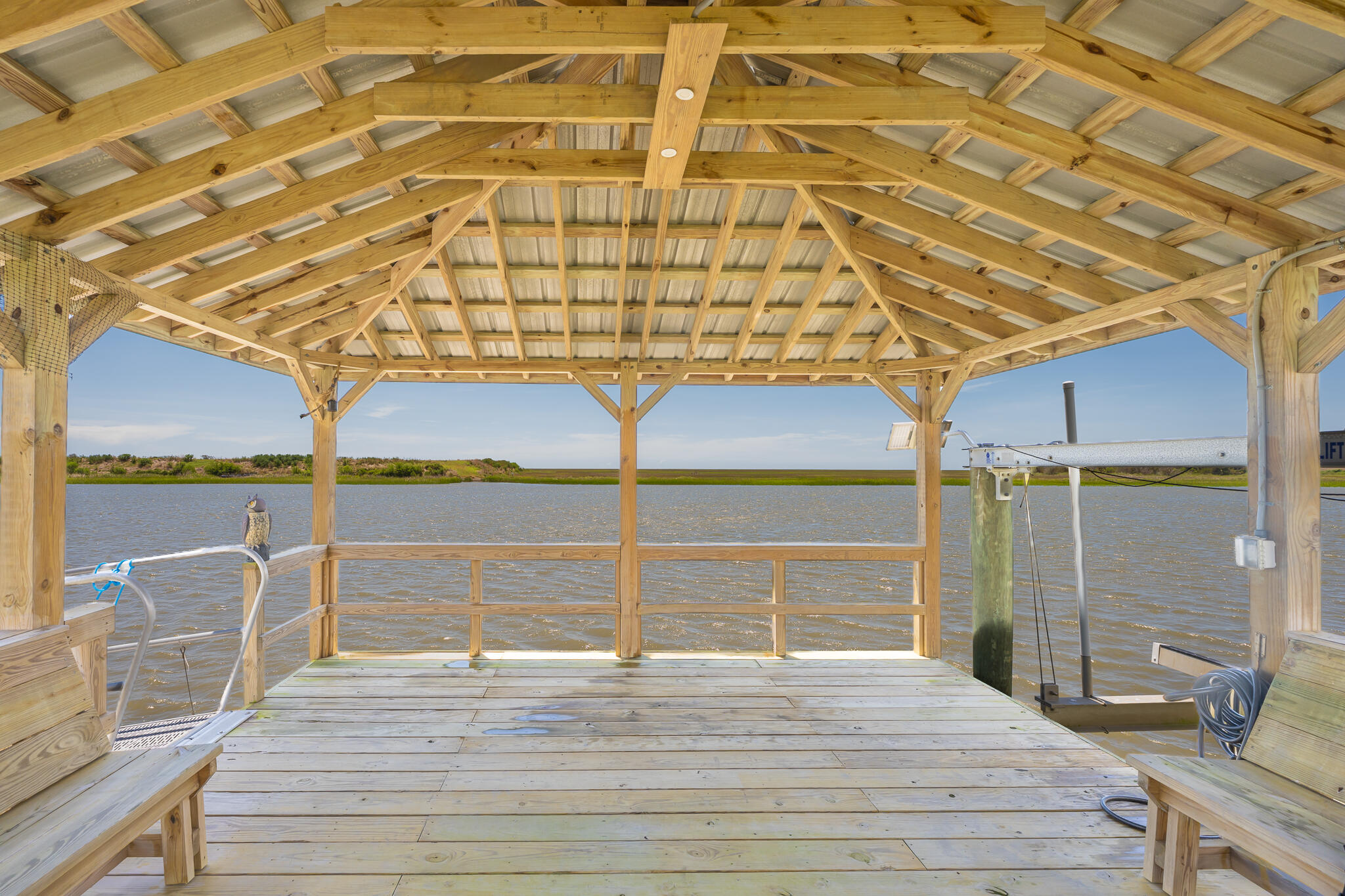 9661 2 Pines Road McClellanville, SC 29458 - Photo 82 of 85 10,000 lb boatlift