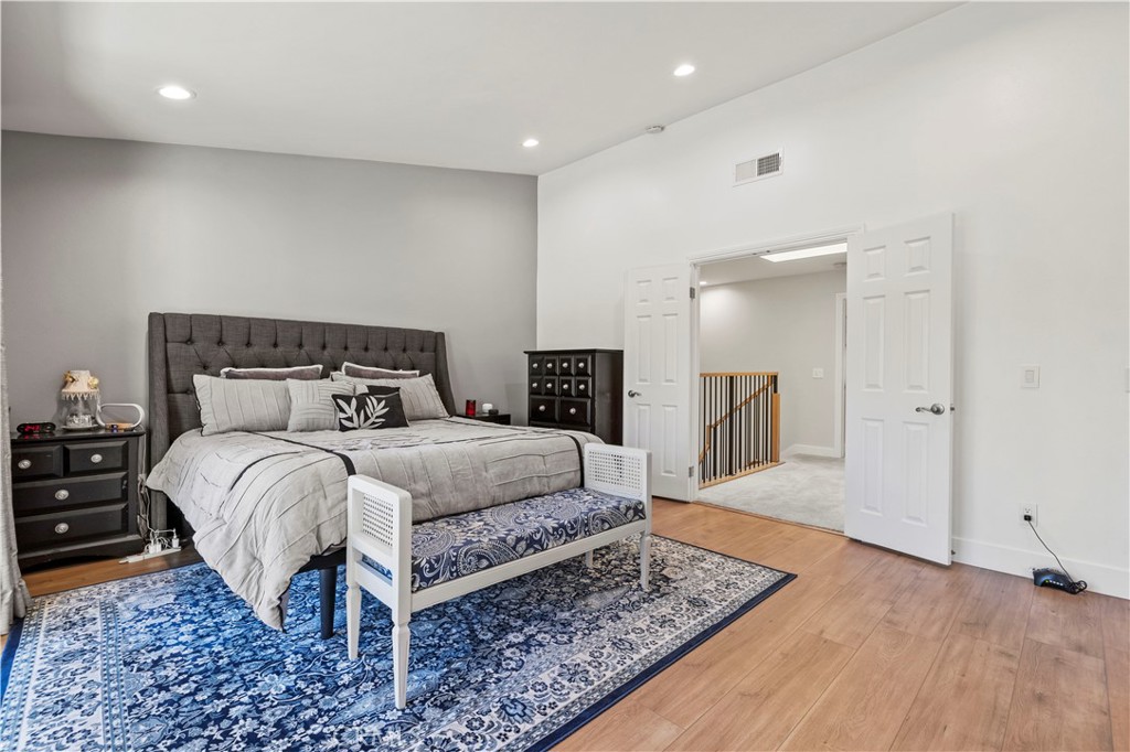 5602 Las Virgenes Road, Unit 79 Calabasas, CA 91302 - Photo 38 of 56 a bedroom with a bed and a dresser