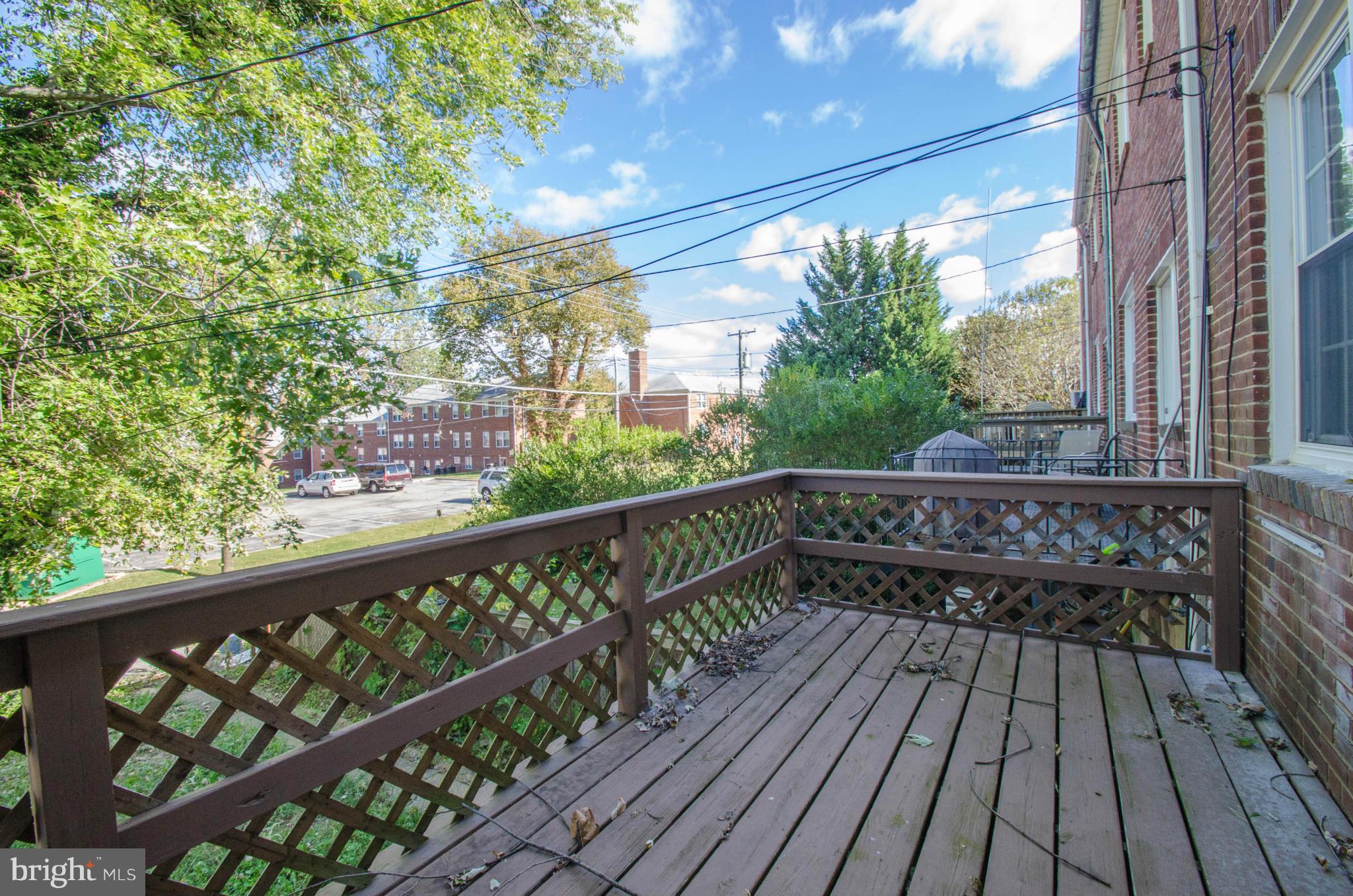 10 Murdock Road Baltimore, MD 21212 - Photo 24 of 26 a view of balcony with wooden floor
