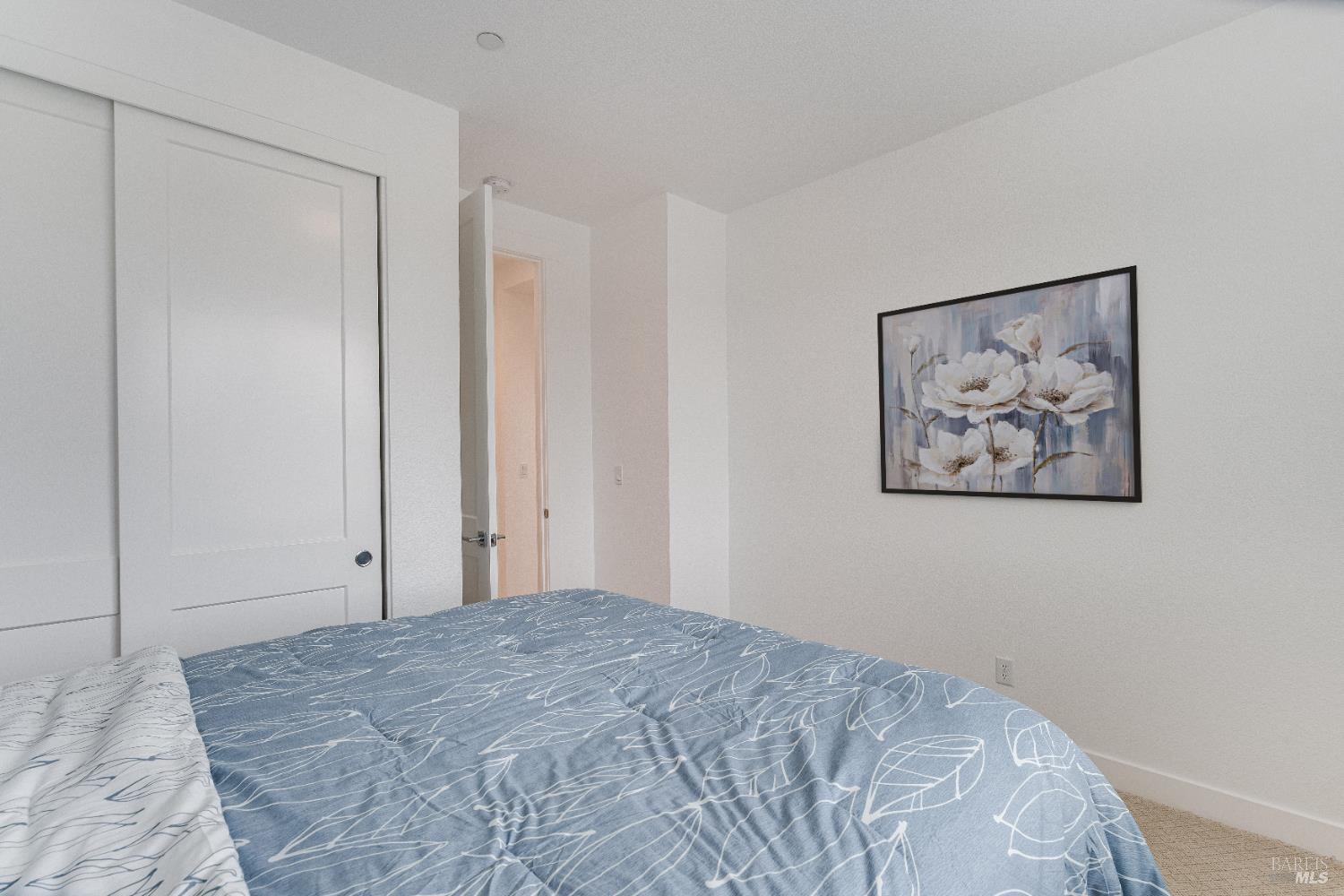 349 Vinterra Court Napa, CA 94559 - Photo 30 of 53 Bedroom 2 with virtual artwork hanging