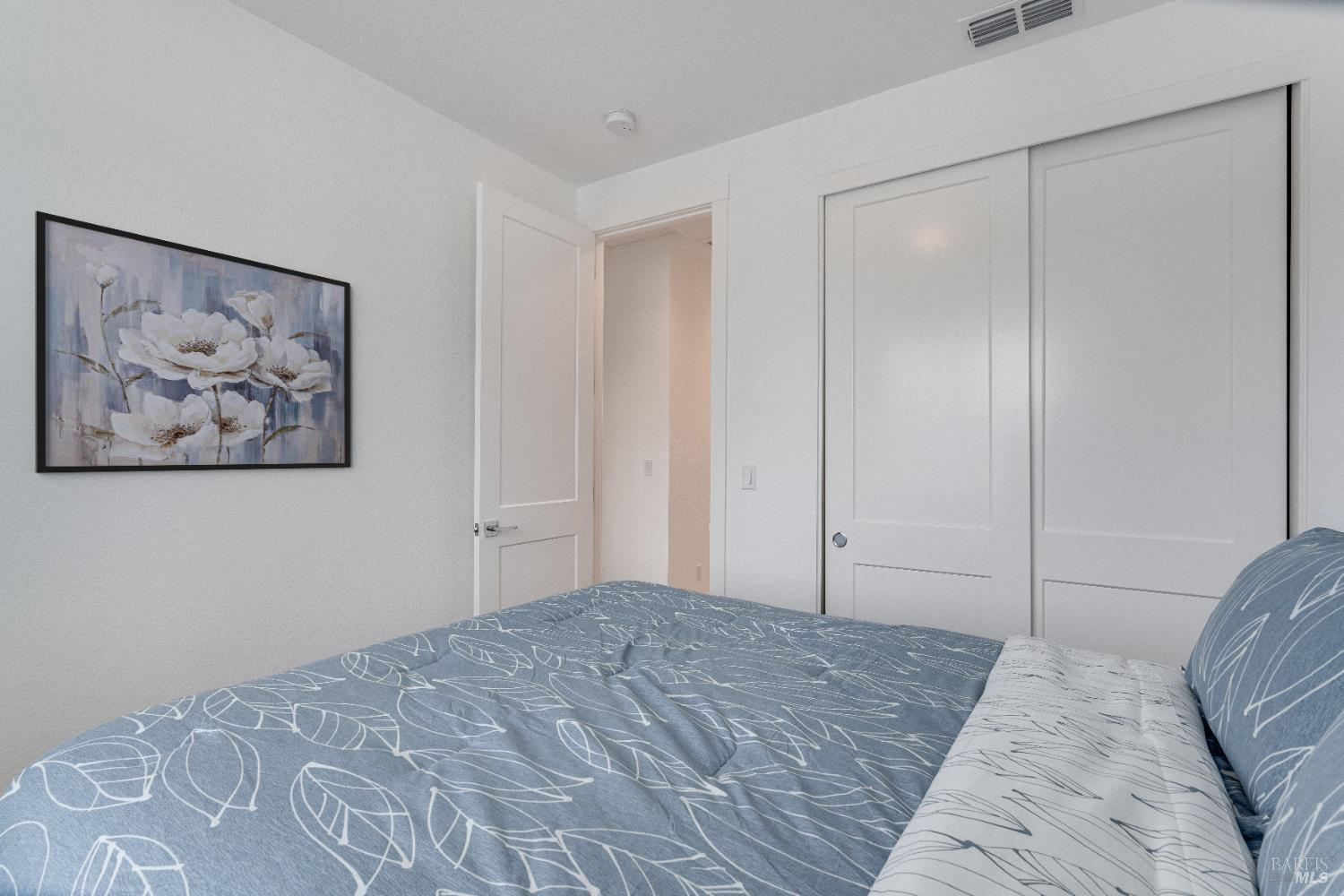 349 Vinterra Court Napa, CA 94559 - Photo 34 of 53 Bedroom 3 with virtual artwork hanging