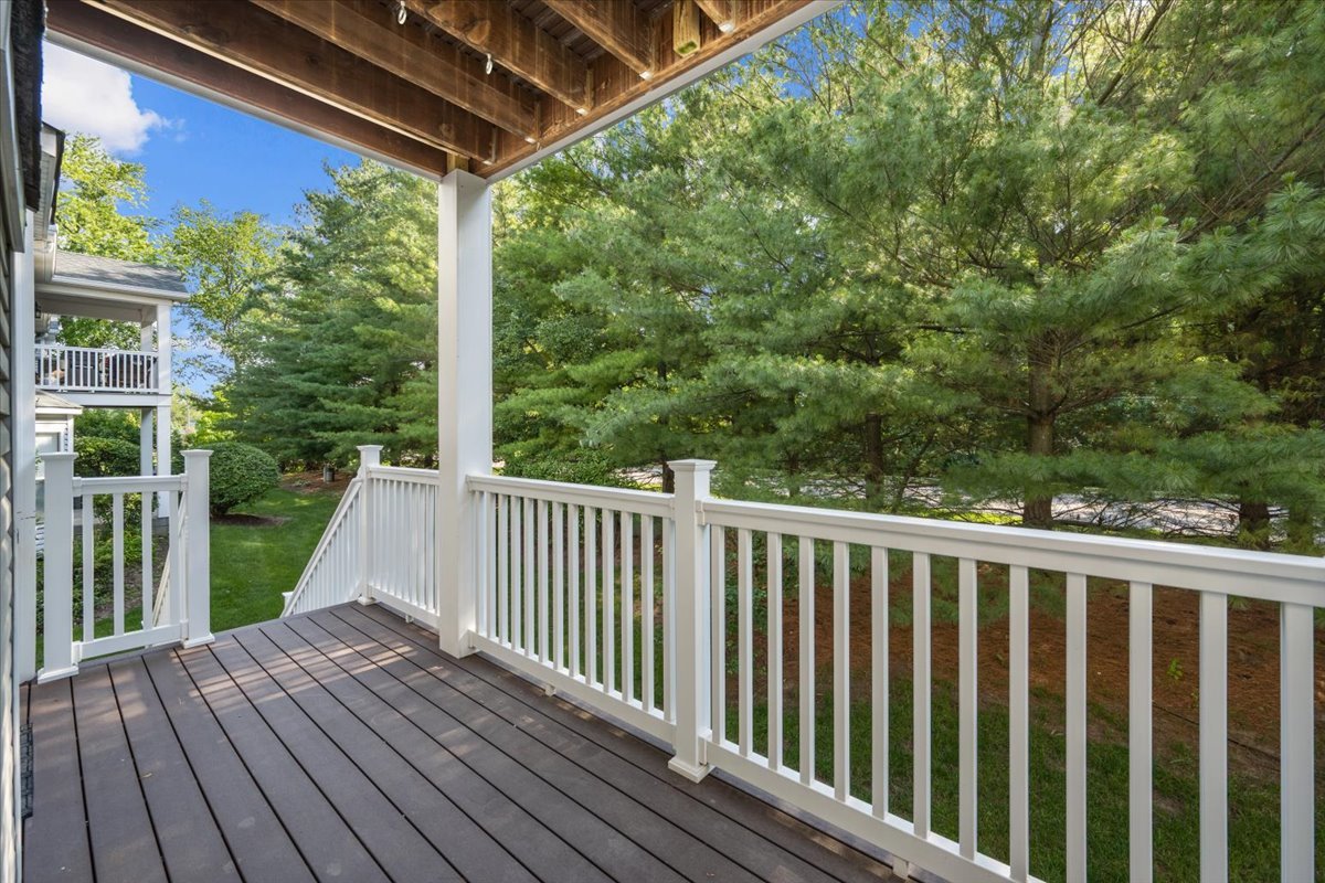 371 Ridge Road North Aurora, IL 60542 - Photo 21 of 21 a view of balcony with wooden floor and fence