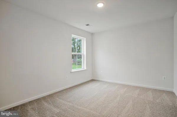 a view of a room with empty racks