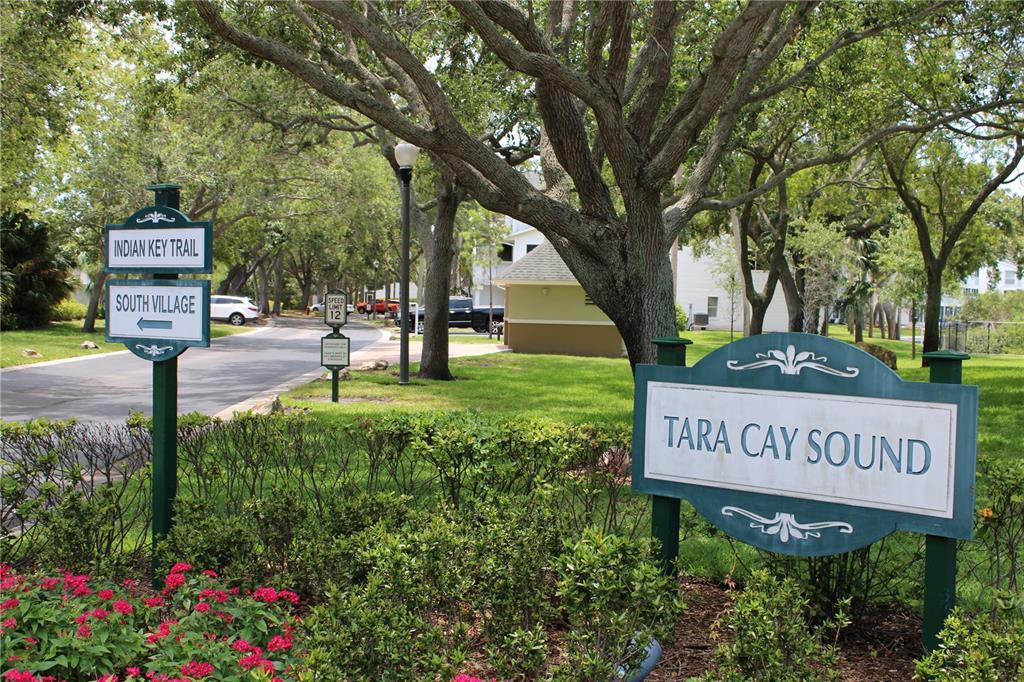 9722 Indian Key Trail, Unit 116 Seminole, FL 33776 - Photo 65 of 65 a view of a street sign under a large tree
