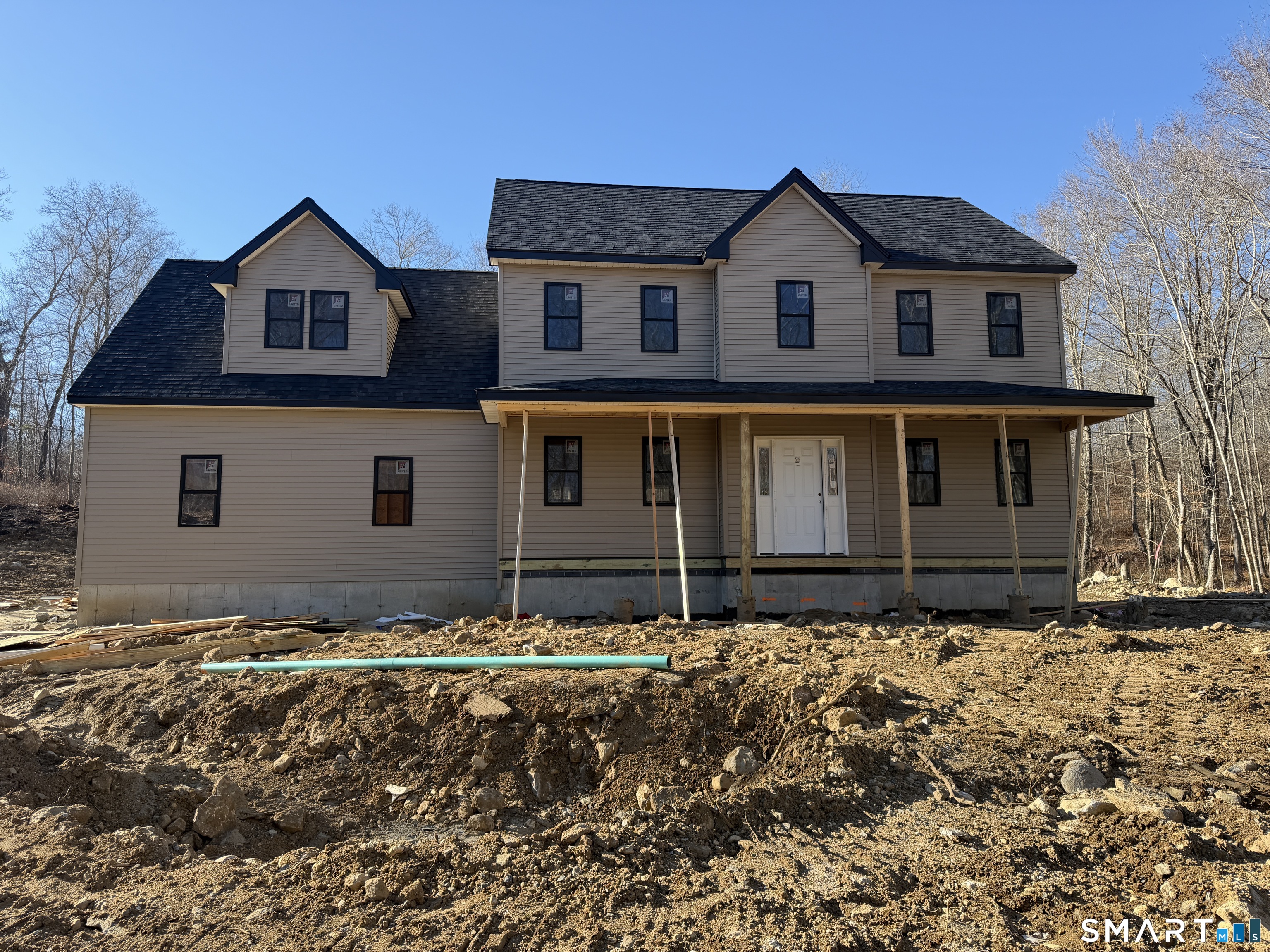 771 Brook Road Hampton, CT 06247 - Photo 1 of 3 a front view of a house with a yard