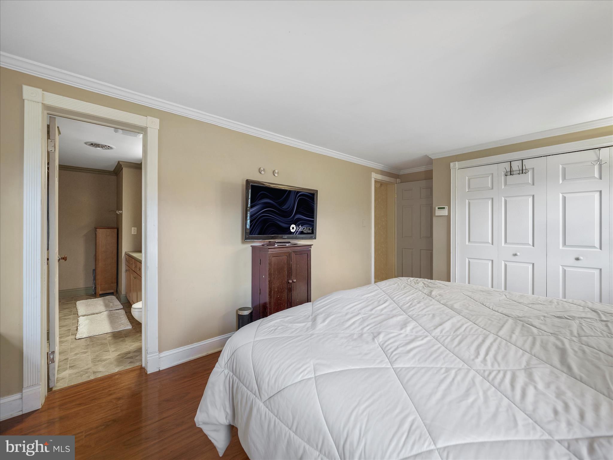 20315 Old Forge Road Hagerstown, MD 21742 - Photo 22 of 71 a bedroom with a bed and a tv