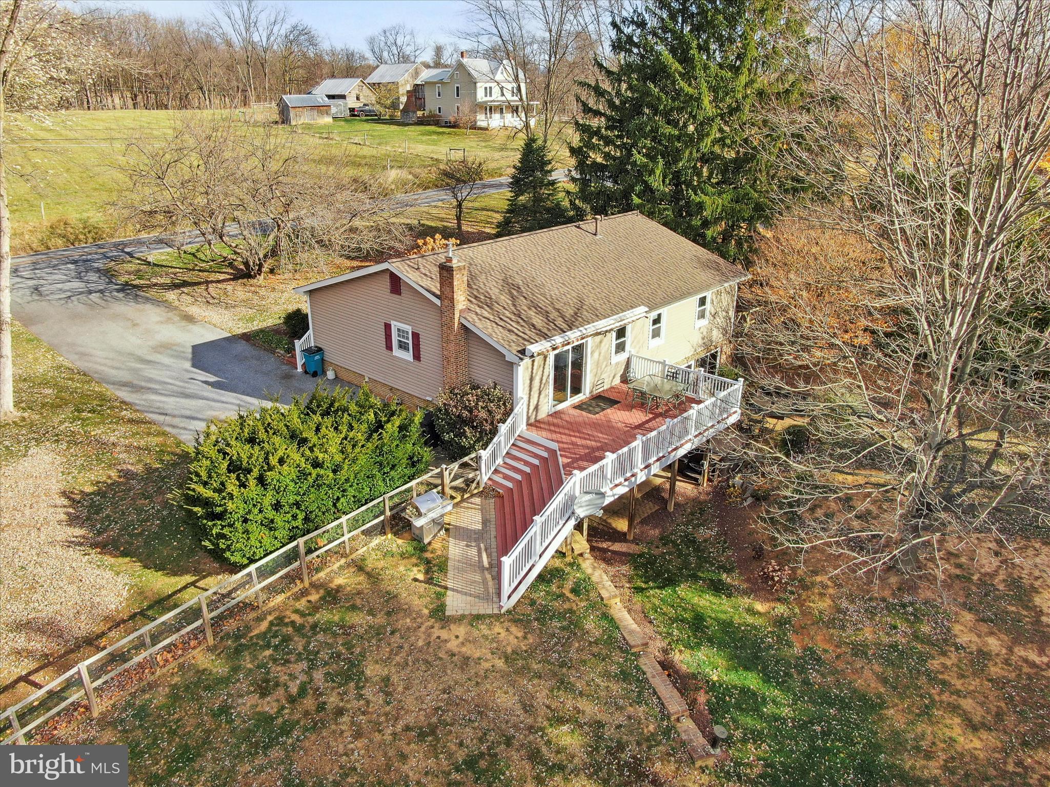 20315 Old Forge Road Hagerstown, MD 21742 - Photo 47 of 71 a aerial view of a house with a yard and lake view