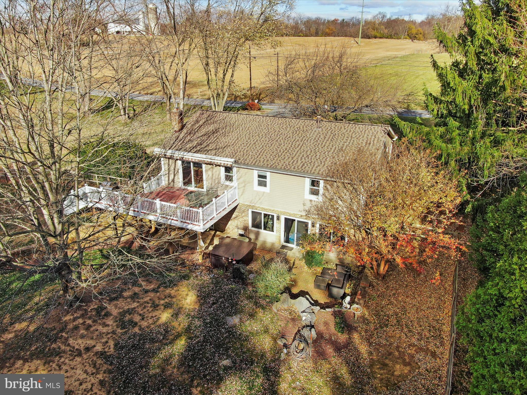 20315 Old Forge Road Hagerstown, MD 21742 - Photo 48 of 71 an aerial view of residential houses with outdoor space and trees