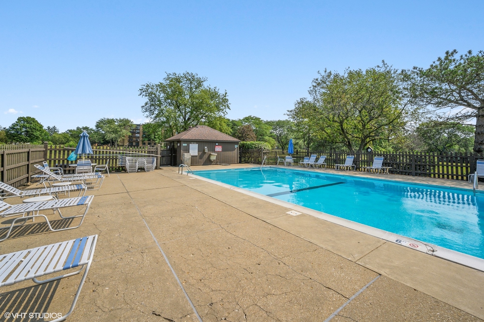 3801 Mission Hills Road, Unit 510 Northbrook, IL 60062 - Photo 20 of 21 a view of swimming pool with seating space