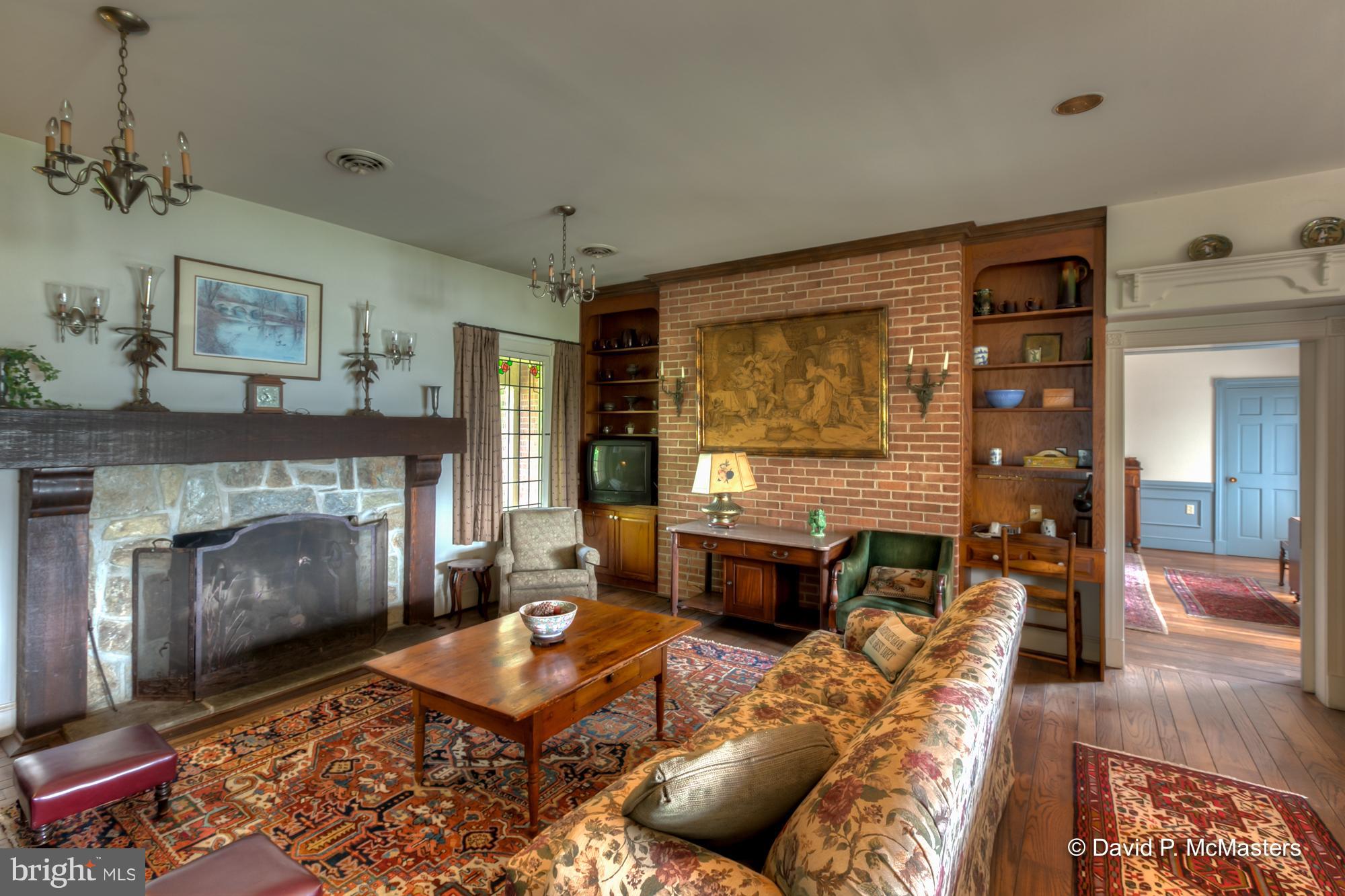 1930 Bakerton Road Harpers Ferry, WV 25425 - Photo 20 of 34 FR fireplace. Bookshelves /built ins