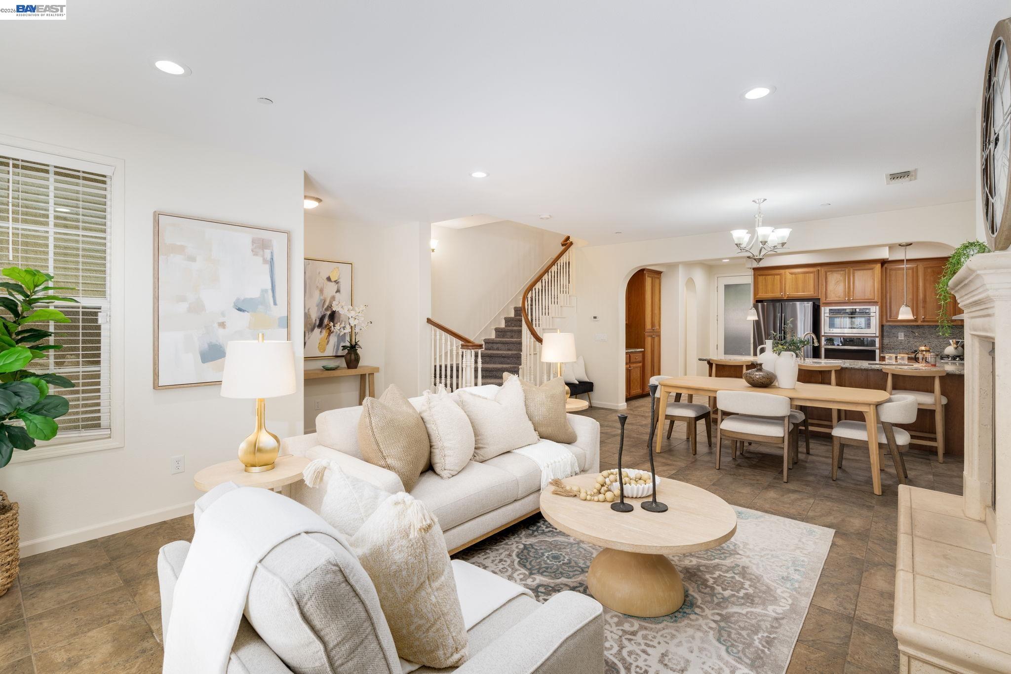 4653 Rimini Court Dublin, CA 94568 - Photo 12 of 44 a living room with furniture and wooden floor