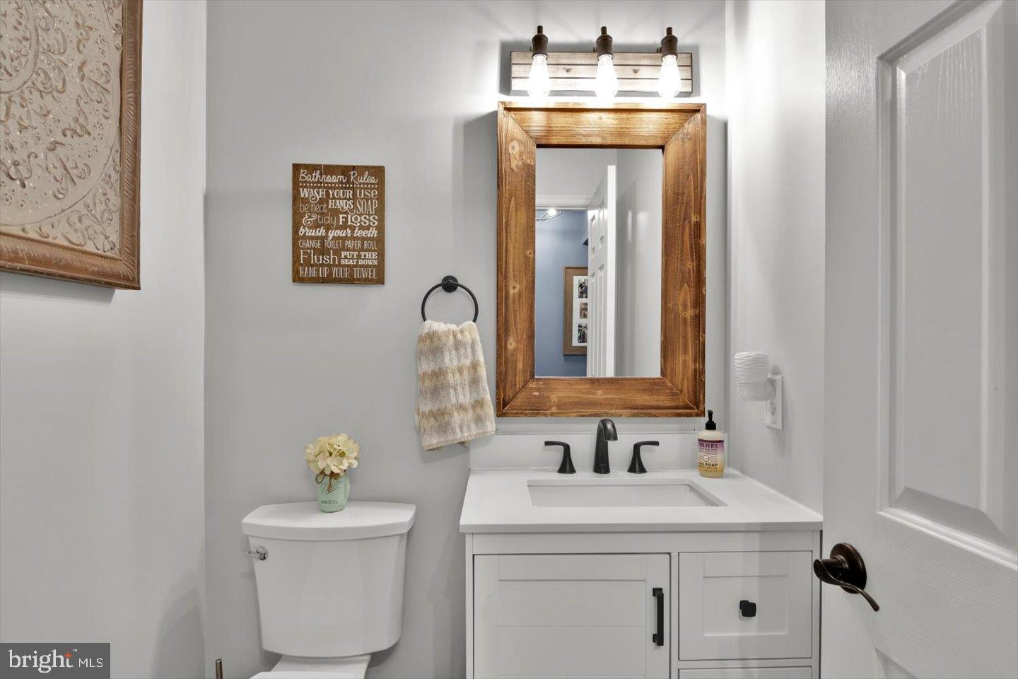 388 Sapling Way Atco, NJ 08004 - Photo 20 of 49 a bathroom with a sink and a toilet