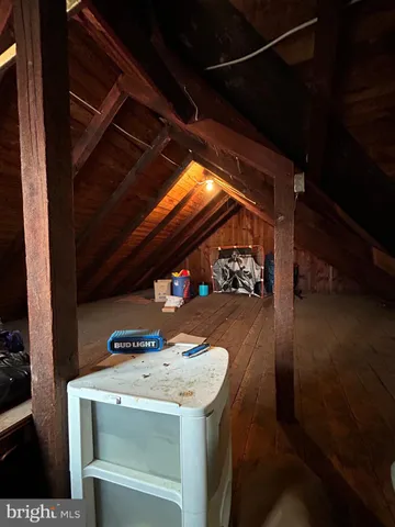 a room with storage and utility