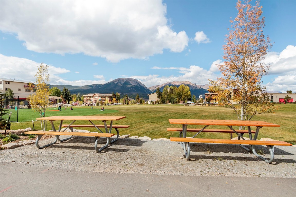 370 La Bonte Street, Unit F Dillon, CO 80435 - Photo 28 of 30 a view of a lake with lawn chairs
