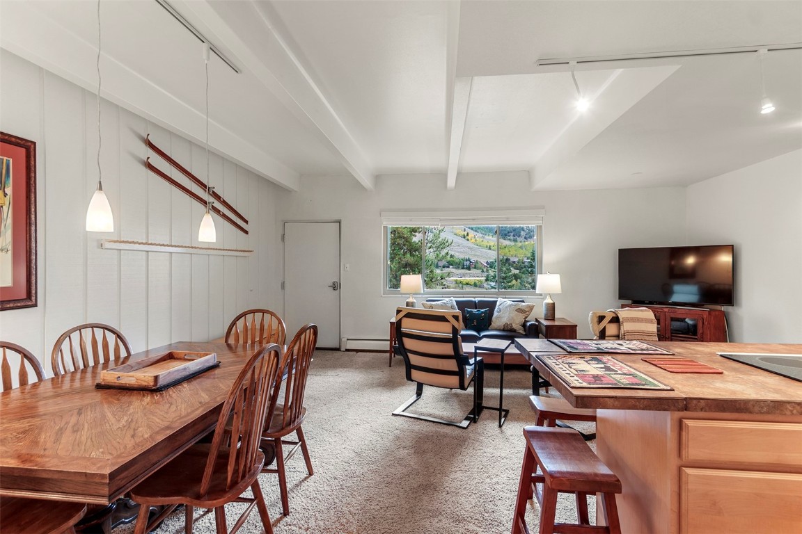 370 La Bonte Street, Unit F Dillon, CO 80435 - Photo 5 of 30 a outdoor space with furniture a window and a flat screen tv