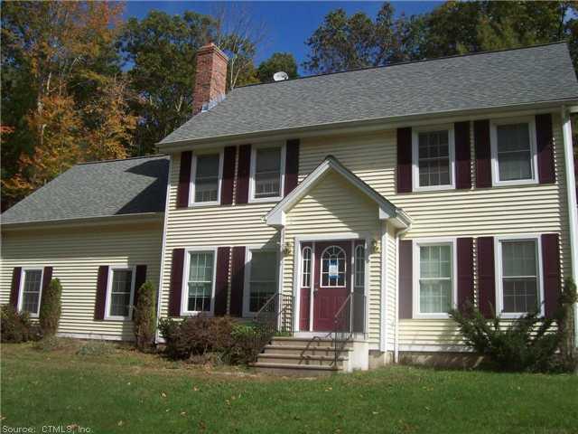 441 Bassetts Bridge Road Mansfield, CT 06250 - Photo 1 of 1 front view of a house with a yard