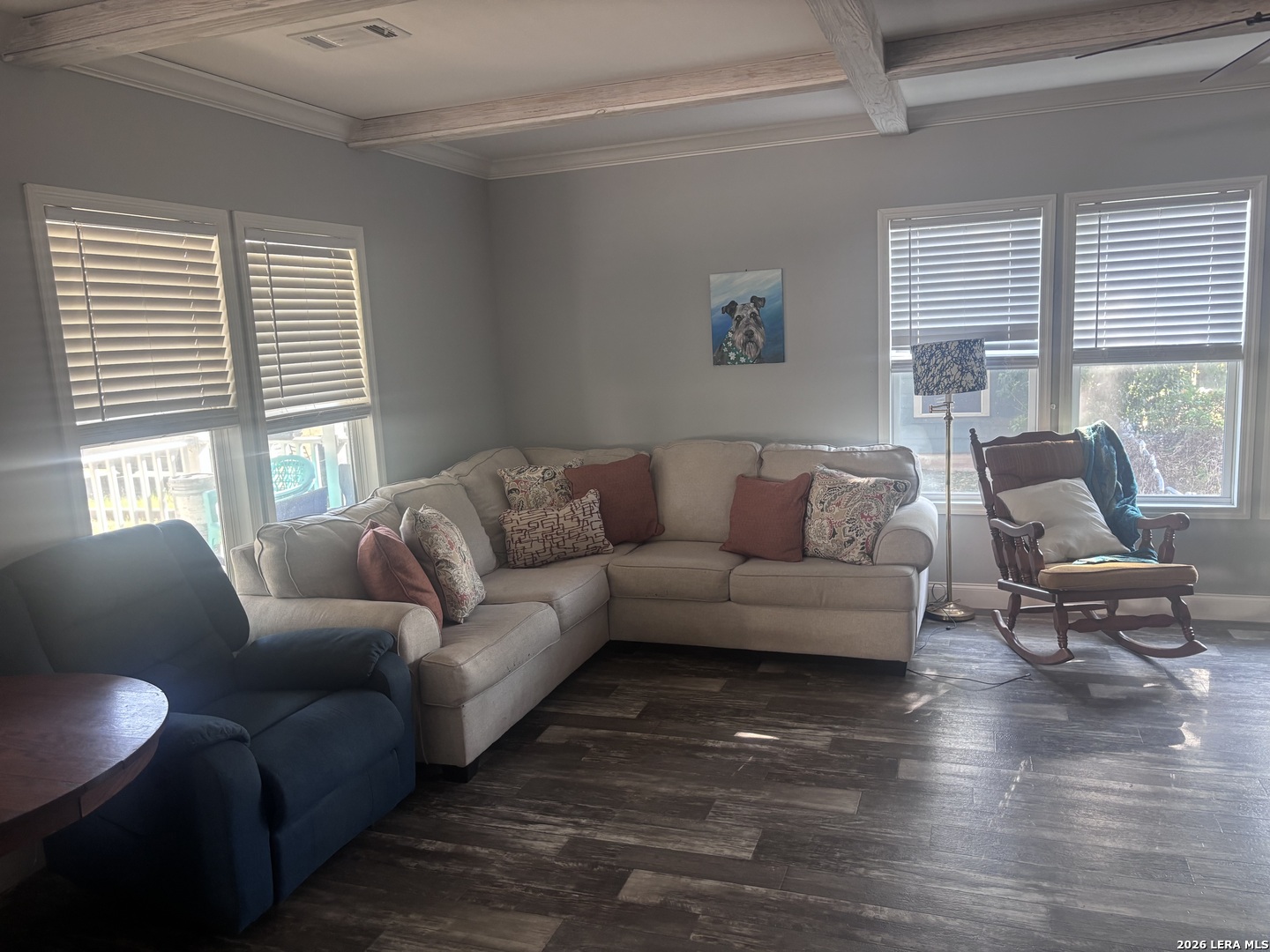 761 Baker Street Seguin, TX 78155 - Photo 6 of 19 a living room with furniture and a large window