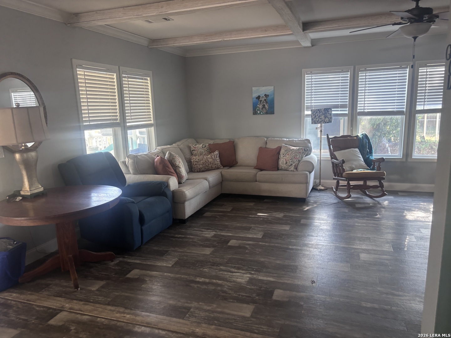 761 Baker Street Seguin, TX 78155 - Photo 8 of 19 a living room with furniture and a large window