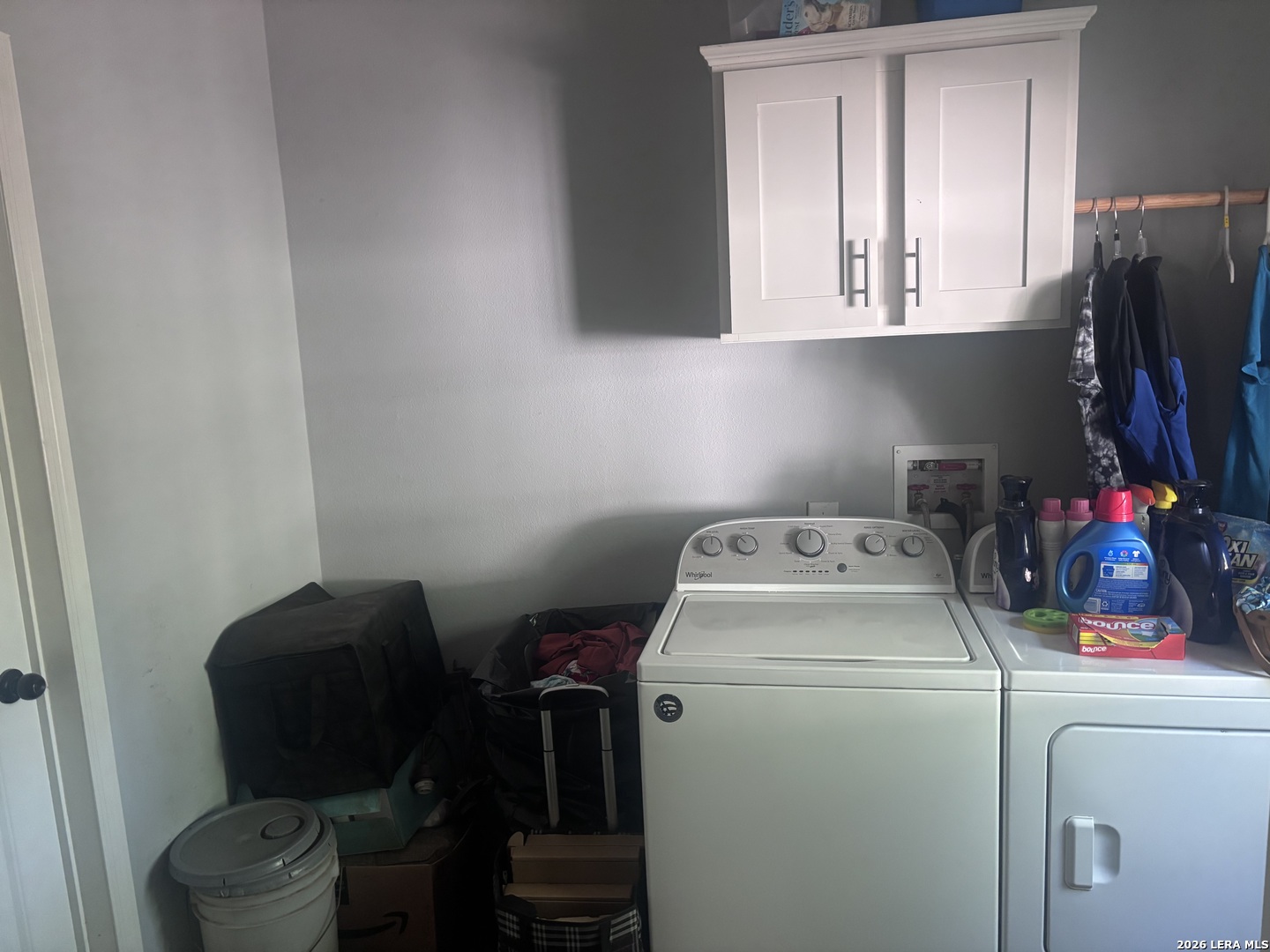 761 Baker Street Seguin, TX 78155 - Photo 10 of 19 a storage room with washer and dryer
