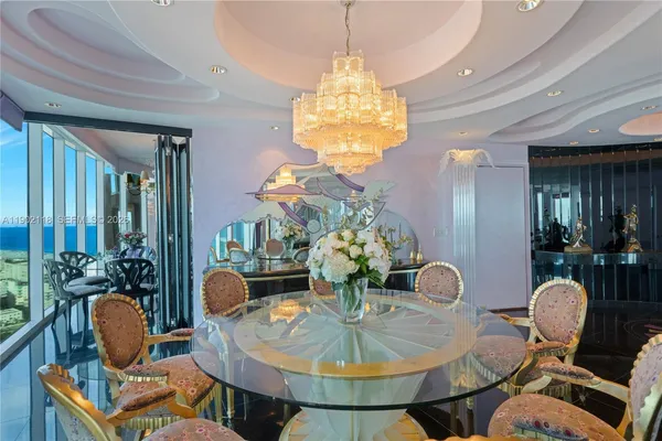 a kitchen with lots of counter top space