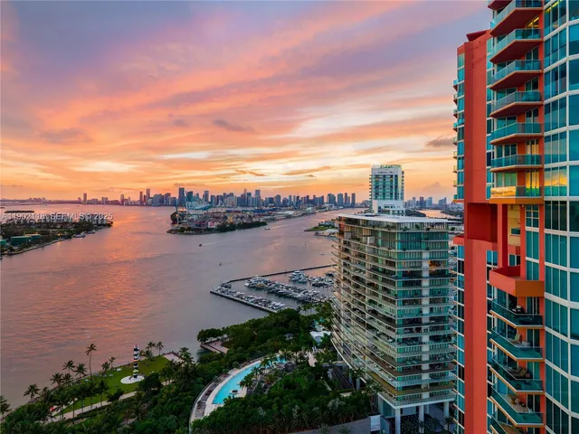 a view of a city from a terrace