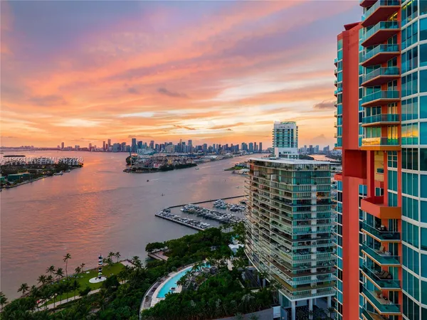 a view of a city from a terrace
