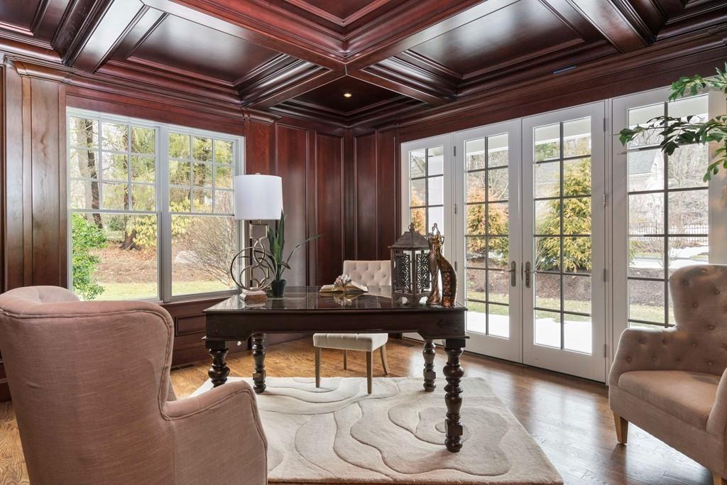 49 Bristol Road Wellesley, MA 02481 - Photo 10 of 30 a living room with furniture and a large window