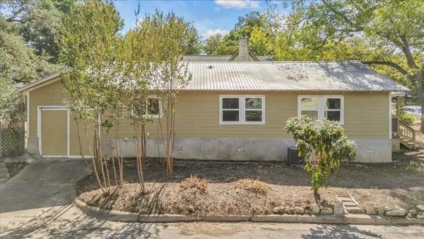 a view of outdoor space with trees