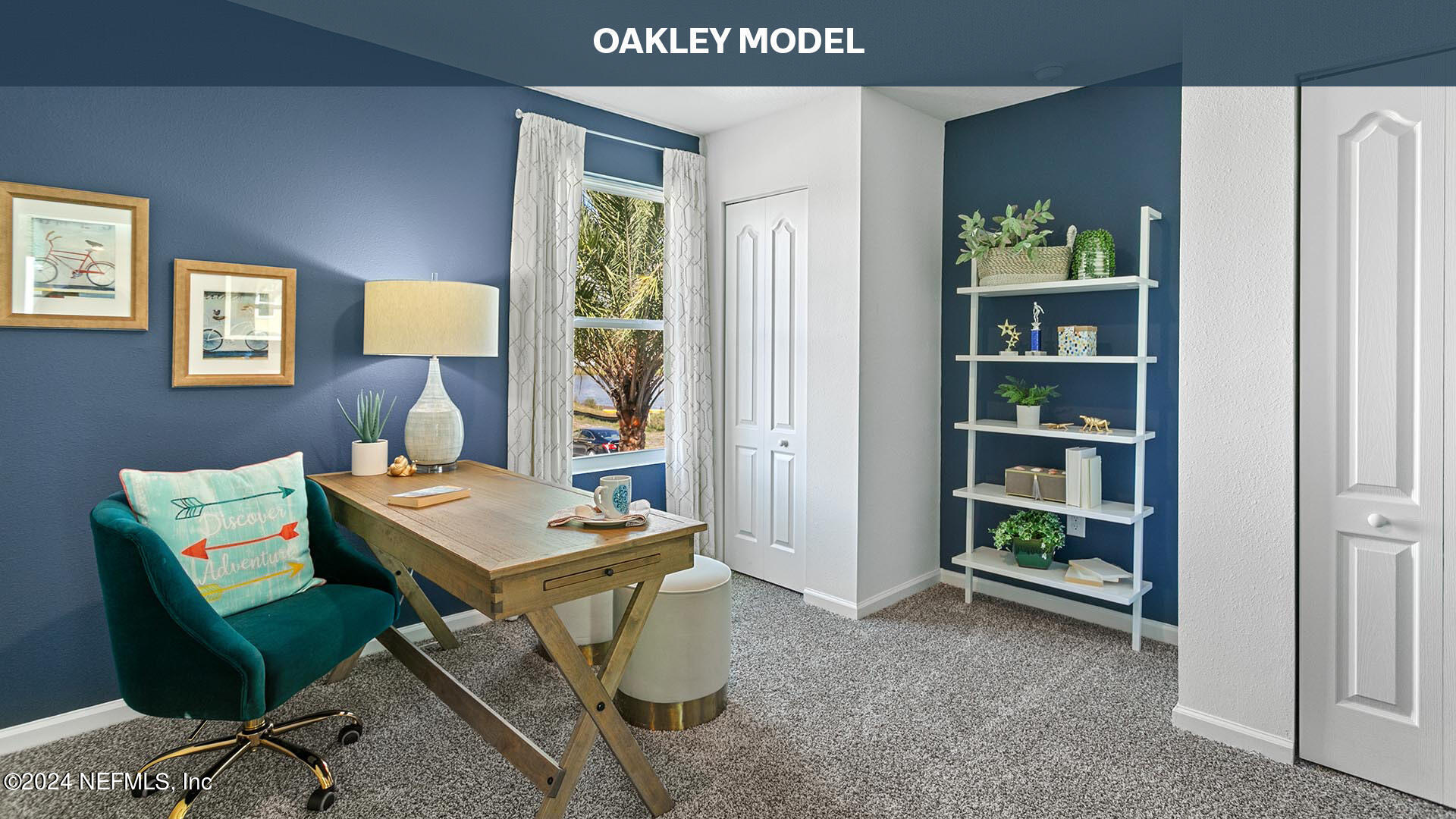 9249 Stony Brook Road Jacksonville, FL 32256 - Photo 15 of 34 a view of a workspace with furniture and a window